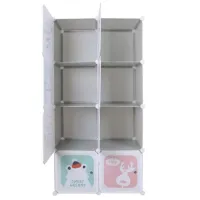 Dulap pentru copii Mobhaus Atrey Plastic / Multicolor photo 2