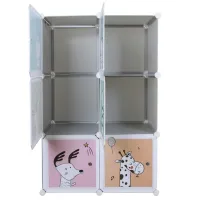 Dulap pentru copii Mobhaus Biaro Plastic / Multicolor photo 4