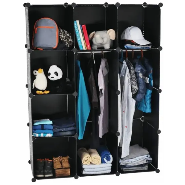 Dulap pentru copii Tempo Kondela Averon  Plastic / Black photo 5 Dulap pentru copii Tempo Kondela Averon  Plastic / Black photo 5