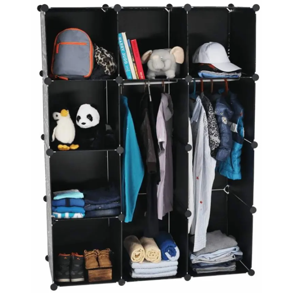 Dulap pentru copii Tempo Kondela Averon  Plastic / Black photo 5 Dulap pentru copii Tempo Kondela Averon  Plastic / Black photo 5