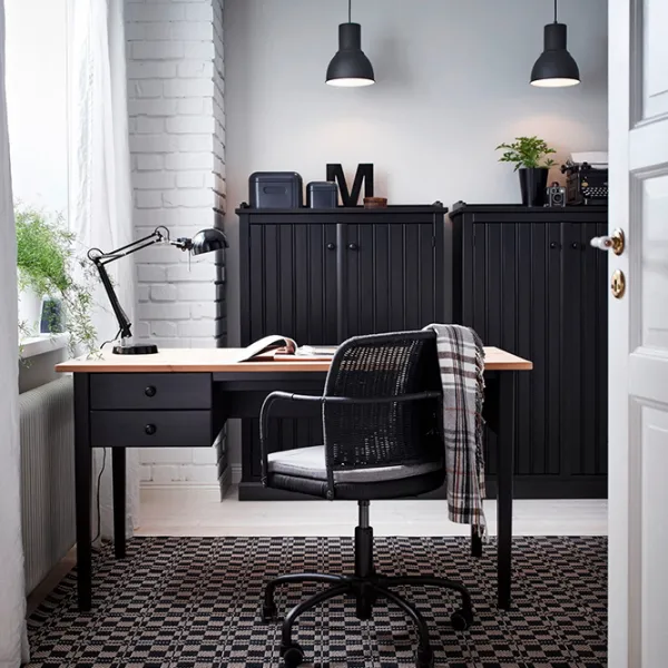 Нaстольная лампа Ikea Forsa Черный photo 2 Нaстольная лампа Ikea Forsa Черный photo 2