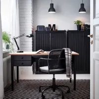 Veioză Ikea Forsa Black photo 2