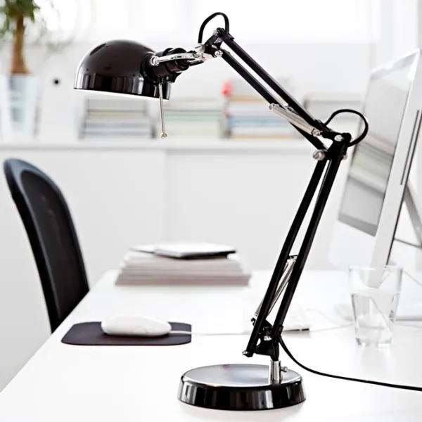 Нaстольная лампа Ikea Forsa Черный photo 4 Нaстольная лампа Ikea Forsa Черный photo 4