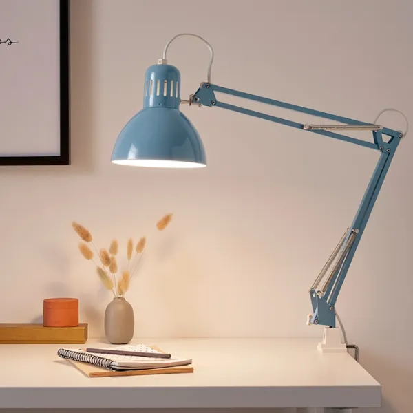 Нaстольная лампа Ikea Tertial Синий photo 3