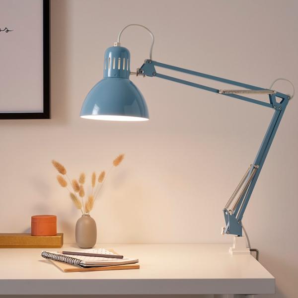 Нaстольная лампа Ikea Tertial Синий photo 3