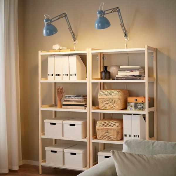 Нaстольная лампа Ikea Tertial Синий photo 4