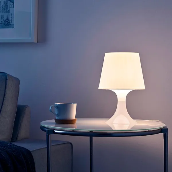 Нaстольная лампа Ikea Lampan Белый photo 2