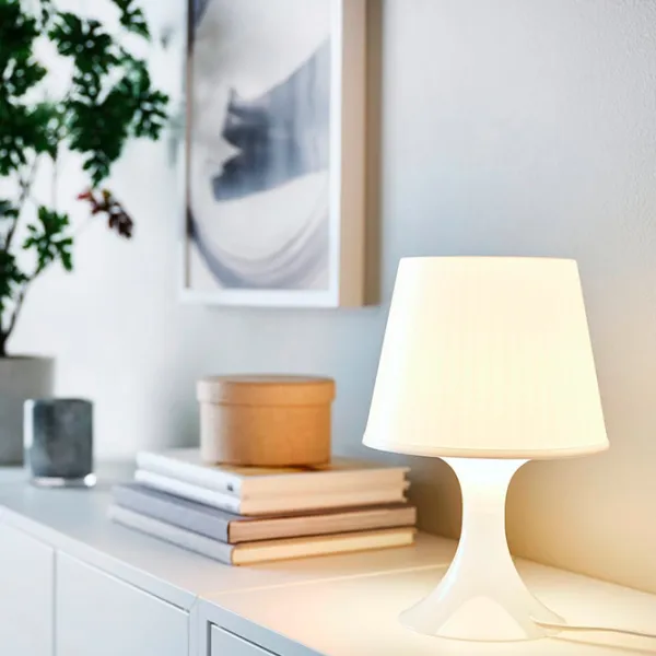 Нaстольная лампа Ikea Lampan Белый photo 3