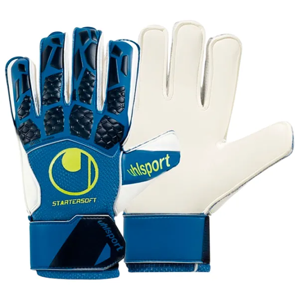 Mănuși Uhlsport Starter Soft 9 / Blue photo 1 Mănuși Uhlsport Starter Soft 9 / Blue photo 1