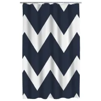 Perdea de duș Pico 4104303 200 x 180 cm / Textil / Blue