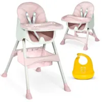 Стульчик для кормления Ricokids Milo (5488770) / 6 месяцев / Розовый photo 3