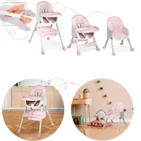 Стульчик для кормления Ricokids Milo (5488770) / 6 месяцев / Розовый photo 7