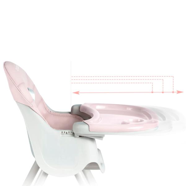 Scaun de masă Ricokids Milo (5488770) / 6 luni / Pink  photo 9
