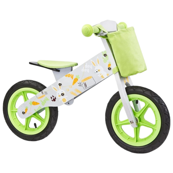 Bicicletă fără pedale Caretero Zap 12"  Metal / Green  photo 1