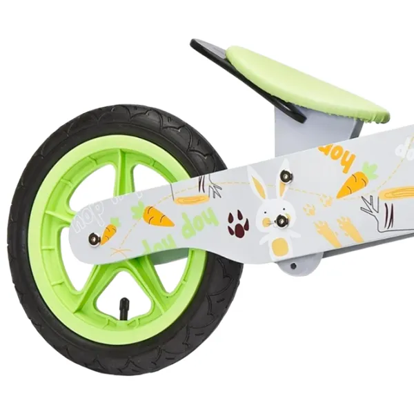 Bicicletă fără pedale Caretero Zap 12"  Metal / Green  photo 2