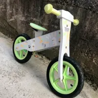 Беговел Caretero Zap 12" Металл / Зеленый photo 5