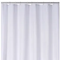 Шторка для ванной Diamond 48301 200 x 180 см / Textil / Белый
