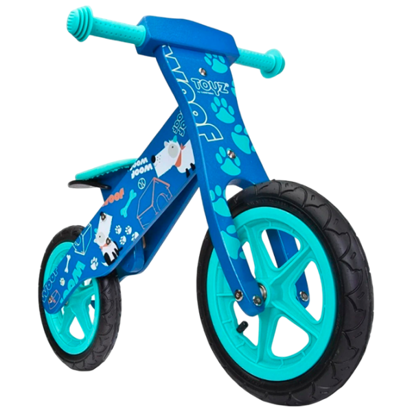 Беговел Caretero Zap 12"  Металл / Синий  photo 1 Беговел Caretero Zap 12"  Металл / Синий  photo 1