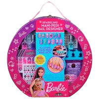 Креативный набор Cra-Z-Art Barbie Sparkling Mani-Pedi Designer 884920340701 8+ / Разноцветный Розовый