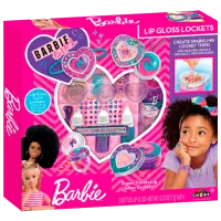 Креативный набор Cra-Z-Art Barbie Sparkling Sweet Heart Lip Gloss Lockets 884920340688 7+ / Разноцветный Розовый