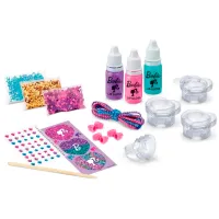 Креативный набор Cra-Z-Art Barbie Sparkling Sweet Heart Lip Gloss Lockets 884920340688 7+ / Разноцветный Розовый photo 2