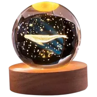 Ночник Desk lamp Whale Прозрачный