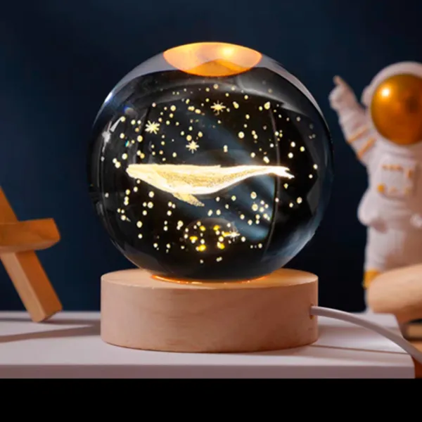 Ночник Desk lamp Whale Прозрачный photo 3