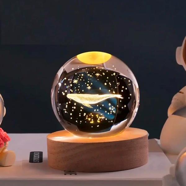 Ночник Desk lamp Whale Прозрачный photo 8