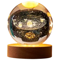 Ночник Desk lamp Solar System Прозрачный