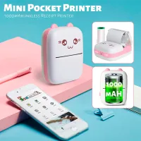 Foto imprimantă Eschen Thermal Portable Mini Printer / / Pink photo 8