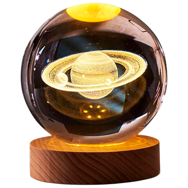 Ночник Desk lamp Saturn Прозрачный photo 1