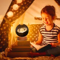 Ночник Desk lamp Saturn Прозрачный photo 2