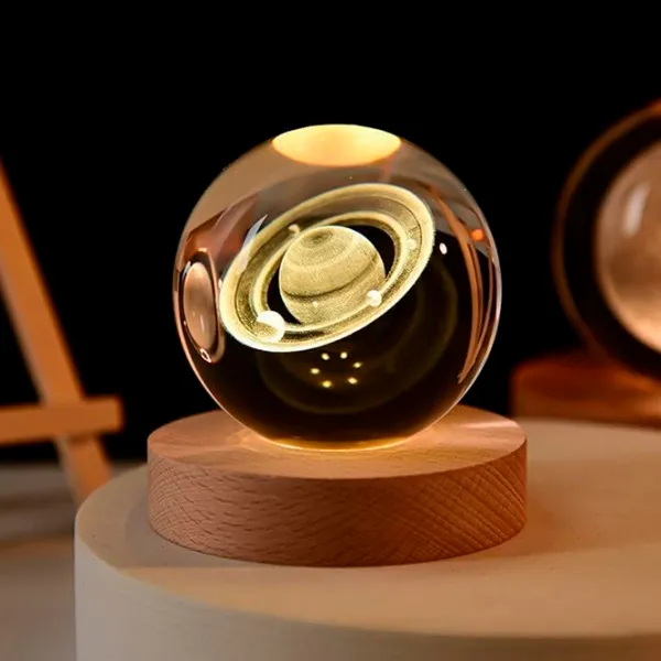 Ночник Desk lamp Saturn Прозрачный photo 5