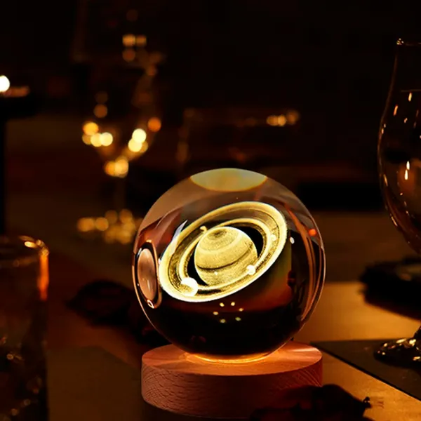 Ночник Desk lamp Saturn Прозрачный photo 7