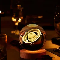 Ночник Desk lamp Saturn Прозрачный photo 7