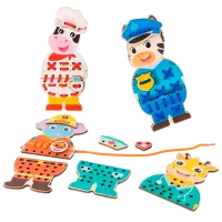 Интерактивная игрушка Sportline Jucărie din lemn 11133 237-1445 3+ / Разноцветный Разноцветный