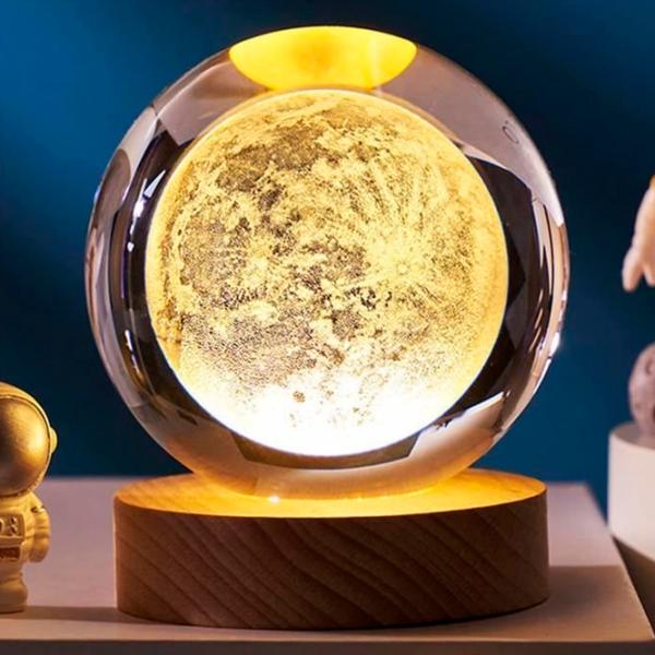 Ночник Desk lamp Moon Прозрачный photo 2