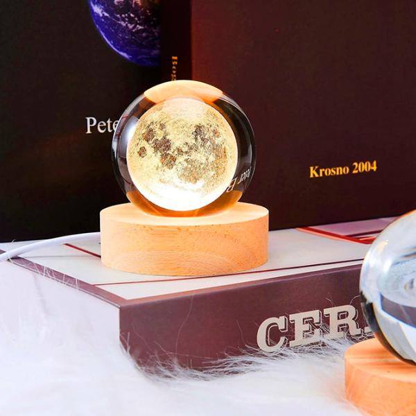 Ночник Desk lamp Moon Прозрачный photo 7