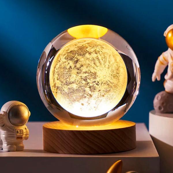 Ночник Desk lamp Moon Прозрачный photo 8