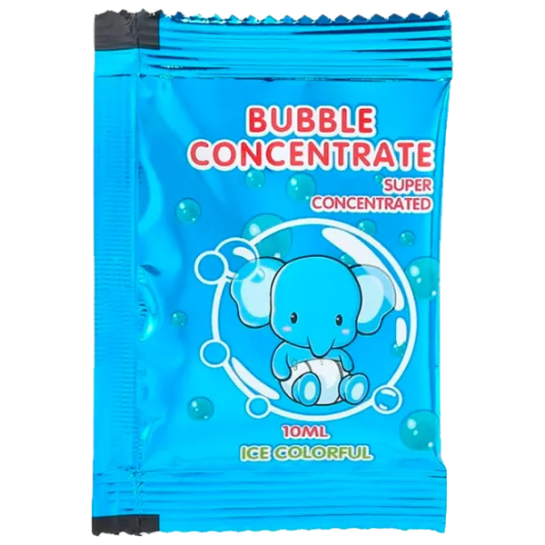 Раствор для приготовления мыльных пузырей Bubble Concentrate for Bubble Machine  3+ / Синий Прозрачный photo 1