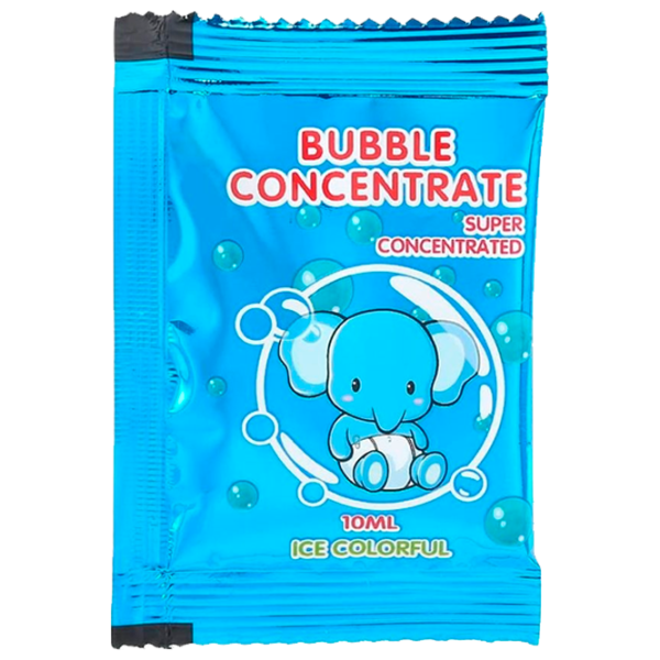 Раствор для приготовления мыльных пузырей Bubble Concentrate for Bubble Machine  3+ / Синий Прозрачный photo 1