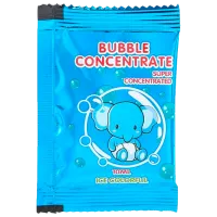 Раствор для приготовления мыльных пузырей Bubble Concentrate for Bubble Machine  3+ / Синий Прозрачный