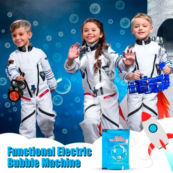 Раствор для приготовления мыльных пузырей Bubble Concentrate for Bubble Machine  3+ / Синий Прозрачный photo 3