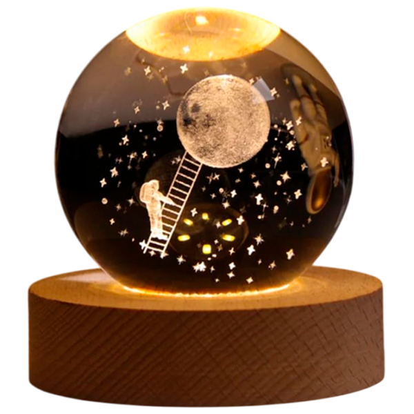 Ночник Desk lamp Climb The Moon Прозрачный photo 1