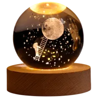 Lampă de noapte Desk lamp Climb The Moon Transparent