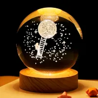 Ночник Desk lamp Climb The Moon Прозрачный photo 2