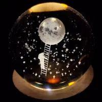 Ночник Desk lamp Climb The Moon Прозрачный photo 8