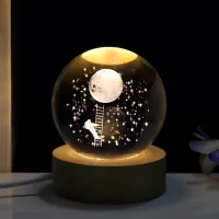 Ночник Desk lamp Climb The Moon Прозрачный photo 9