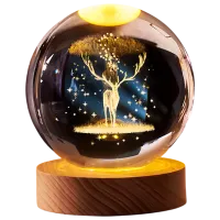 Ночник Desk lamp Elk Прозрачный