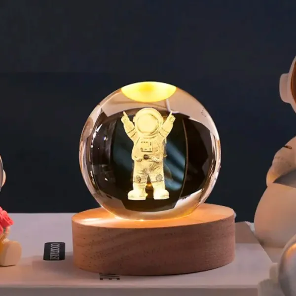 Ночник Desk lamp Космонавт Прозрачный photo 2